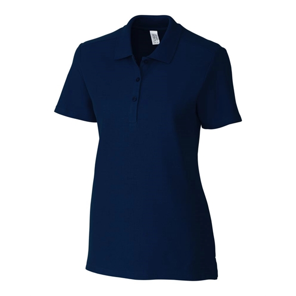 Clique Addison All Cotton Pique Short Sleeve Womens Polo - Clique Addison All Cotton Pique Short Sleeve Womens Polo - Image 7 of 12