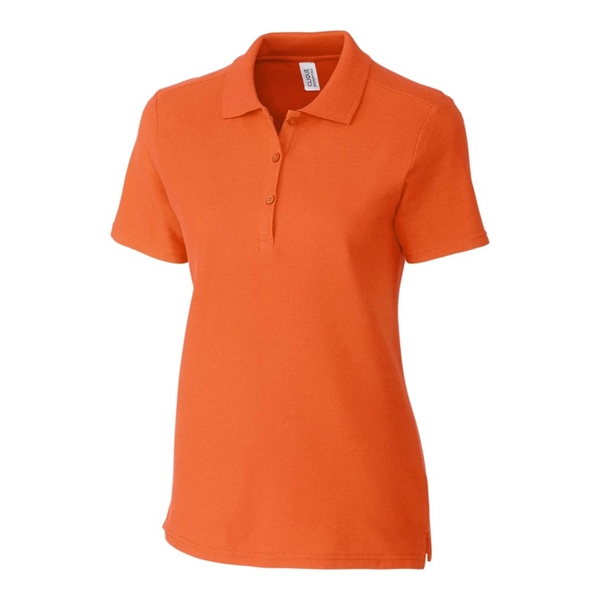 Clique Addison All Cotton Pique Short Sleeve Womens Polo - Clique Addison All Cotton Pique Short Sleeve Womens Polo - Image 8 of 12