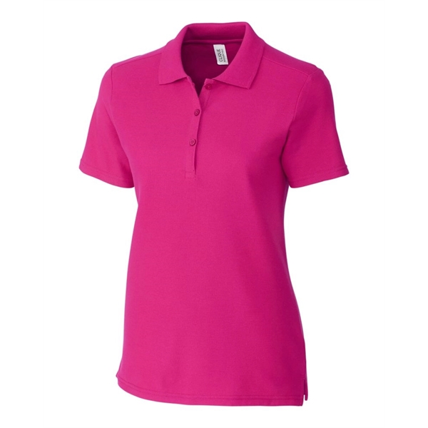 Clique Addison All Cotton Pique Short Sleeve Womens Polo - Clique Addison All Cotton Pique Short Sleeve Womens Polo - Image 9 of 12
