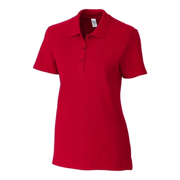Clique Addison All Cotton Pique Short Sleeve Womens Polo - Clique Addison All Cotton Pique Short Sleeve Womens Polo - Image 10 of 12