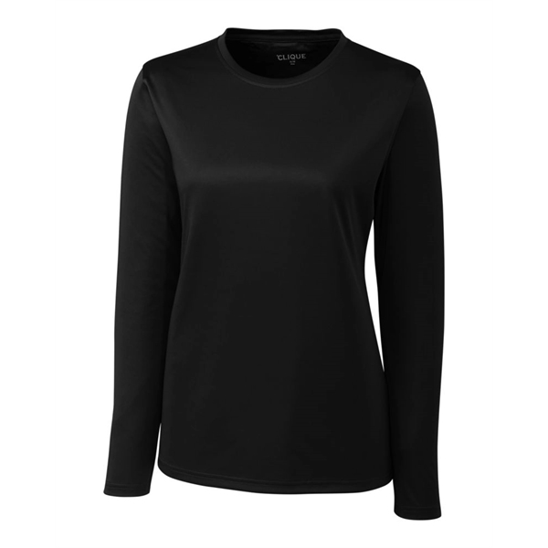 Clique Spin Eco Performance Long Sleeve Womens Tee Shirt - Clique Spin Eco Performance Long Sleeve Womens Tee Shirt - Image 0 of 12