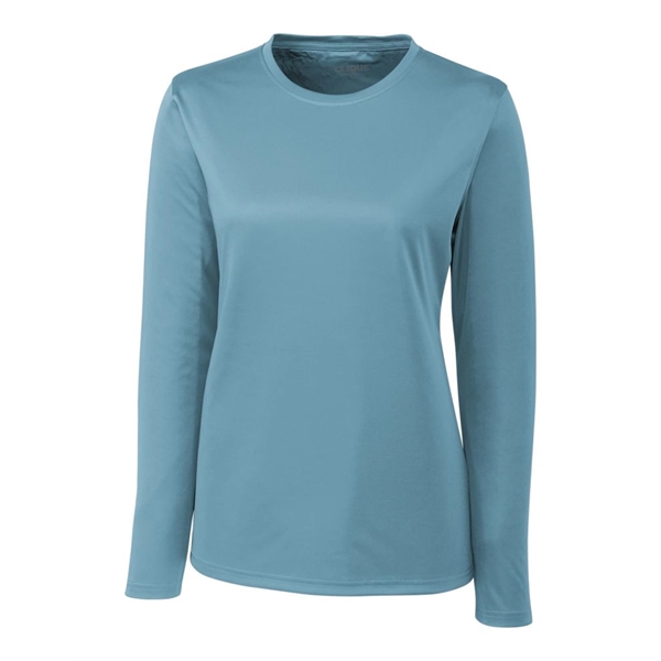 Clique Spin Eco Performance Long Sleeve Womens Tee Shirt - Clique Spin Eco Performance Long Sleeve Womens Tee Shirt - Image 3 of 12