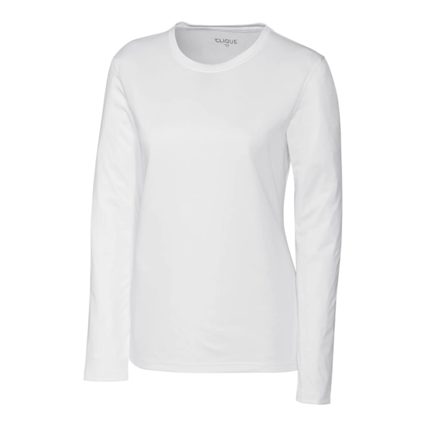 Clique Spin Eco Performance Long Sleeve Womens Tee Shirt - Clique Spin Eco Performance Long Sleeve Womens Tee Shirt - Image 11 of 12