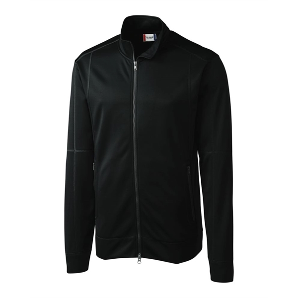 Clique Helsa Performance Mens Full Zip Knit Jacket - Clique Helsa Performance Mens Full Zip Knit Jacket - Image 1 of 12