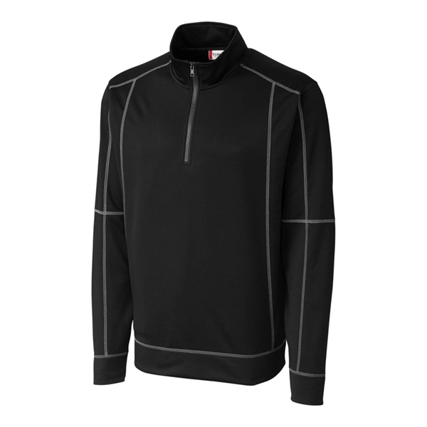 Clique Helsa Performance Mens Half Zip Pullover Sweatshirt - Clique Helsa Performance Mens Half Zip Pullover Sweatshirt - Image 0 of 11