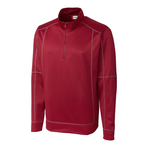 Clique Helsa Performance Mens Half Zip Pullover Sweatshirt - Clique Helsa Performance Mens Half Zip Pullover Sweatshirt - Image 2 of 11