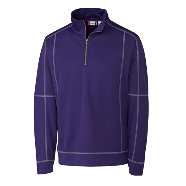 Clique Helsa Performance Mens Half Zip Pullover Sweatshirt - Clique Helsa Performance Mens Half Zip Pullover Sweatshirt - Image 6 of 11