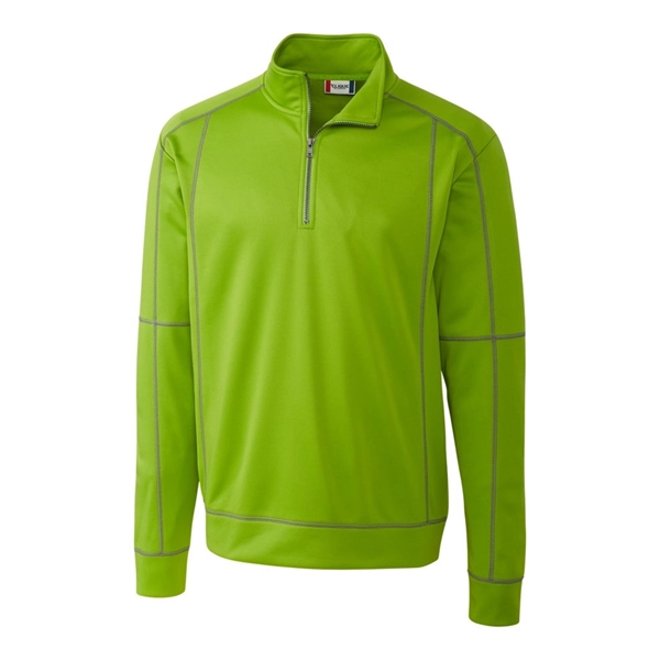 Clique Helsa Performance Mens Half Zip Pullover Sweatshirt - Clique Helsa Performance Mens Half Zip Pullover Sweatshirt - Image 9 of 11