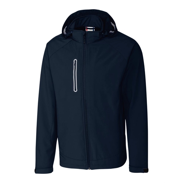 Clique Milford Waterproof Softshell Full Zip Hooded Mens ... - Clique Milford Waterproof Softshell Full Zip Hooded Mens ... - Image 2 of 5