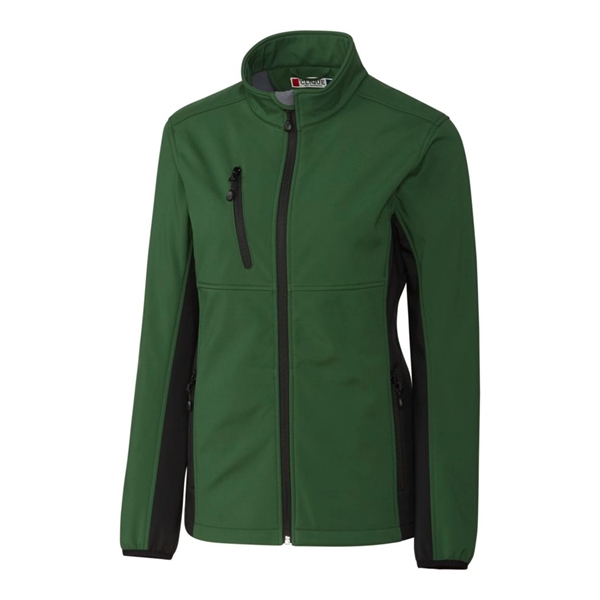 Clique Narvik Eco Stretch Softshell Full Zip Womens Jacket - Clique Narvik Eco Stretch Softshell Full Zip Womens Jacket - Image 4 of 10