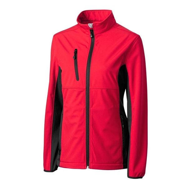 Clique Narvik Eco Stretch Softshell Full Zip Womens Jacket - Clique Narvik Eco Stretch Softshell Full Zip Womens Jacket - Image 5 of 10