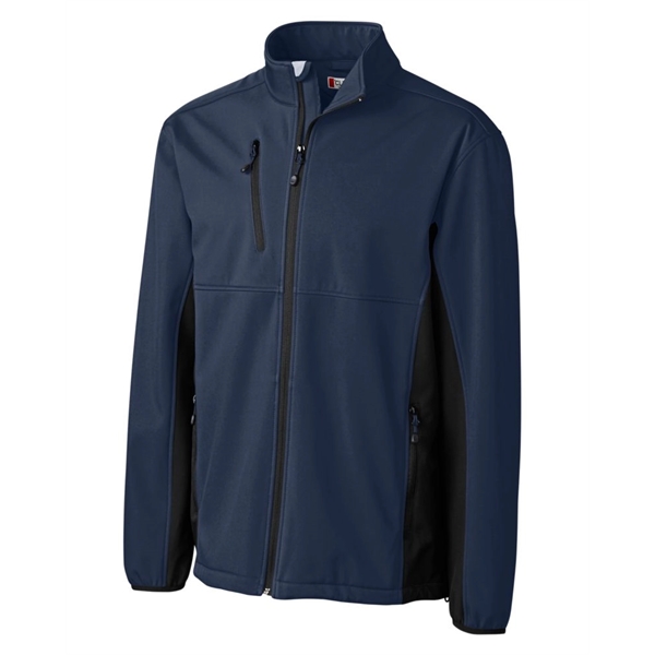 Clique Narvik Eco Stretch Softshell Full Zip Mens Jacket - Clique Narvik Eco Stretch Softshell Full Zip Mens Jacket - Image 3 of 4