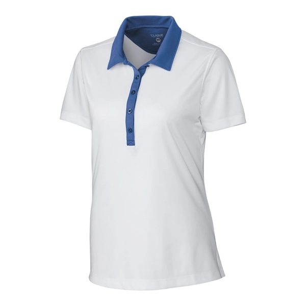 Clique Parma Colorblock Tech Jersey Womens Polo - Clique Parma Colorblock Tech Jersey Womens Polo - Image 2 of 8