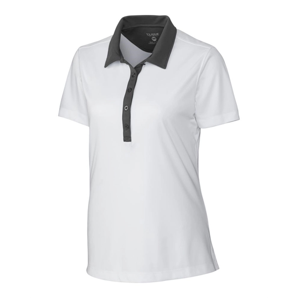 Clique Parma Colorblock Tech Jersey Womens Polo - Clique Parma Colorblock Tech Jersey Womens Polo - Image 3 of 8