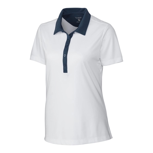 Clique Parma Colorblock Tech Jersey Womens Polo - Clique Parma Colorblock Tech Jersey Womens Polo - Image 5 of 8