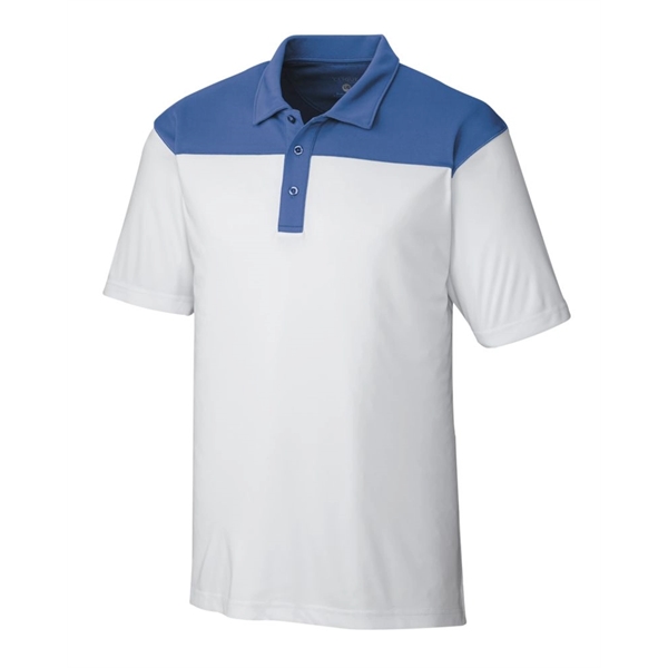 Clique Parma Colorblock Tech Jersey Mens Polo - Clique Parma Colorblock Tech Jersey Mens Polo - Image 2 of 7