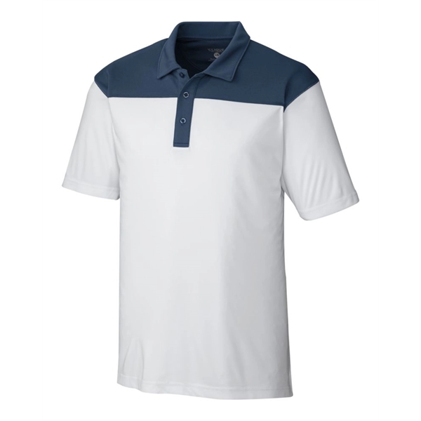 Clique Parma Colorblock Tech Jersey Mens Polo - Clique Parma Colorblock Tech Jersey Mens Polo - Image 4 of 7