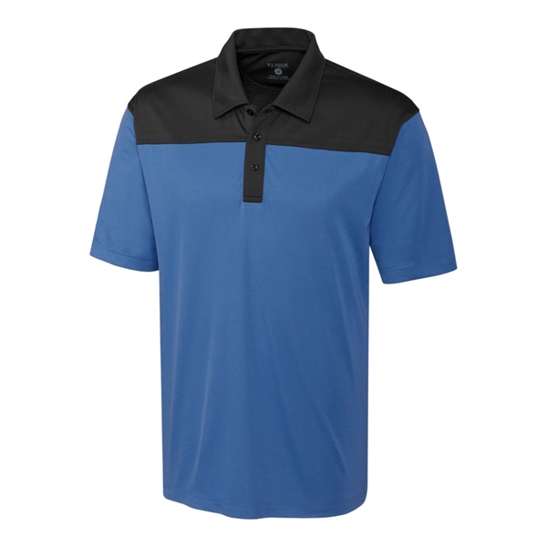 Clique Parma Colorblock Tech Jersey Mens Polo - Clique Parma Colorblock Tech Jersey Mens Polo - Image 7 of 7