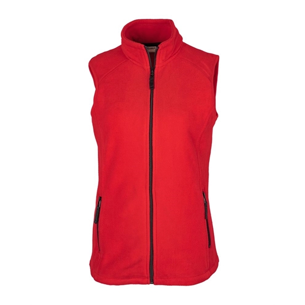 Clique Summit Performance Fleece Full Zip Womens Vest - Clique Summit Performance Fleece Full Zip Womens Vest - Image 3 of 5