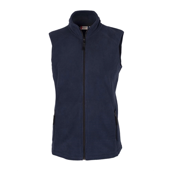 Clique Summit Performance Fleece Full Zip Womens Vest - Clique Summit Performance Fleece Full Zip Womens Vest - Image 4 of 5