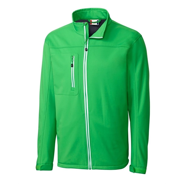 Clique Telemark Eco Stretch Softshell Full Zip Mens Jacket - Clique Telemark Eco Stretch Softshell Full Zip Mens Jacket - Image 0 of 8