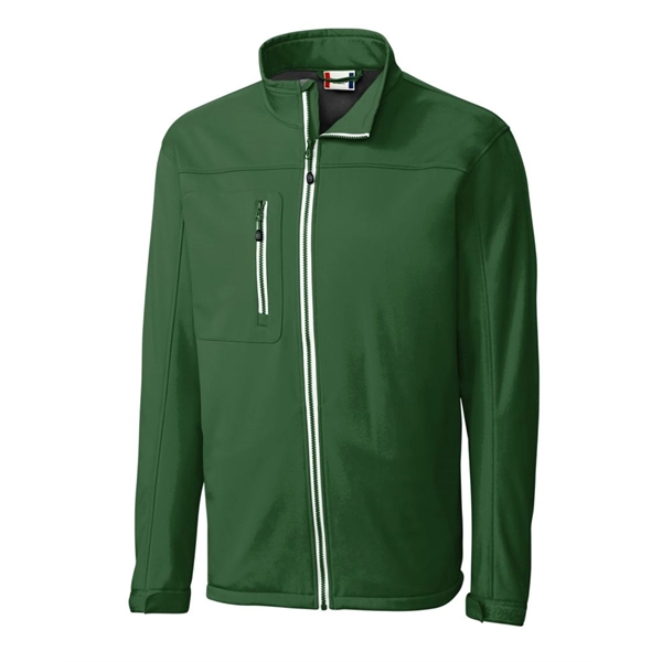 Clique Telemark Eco Stretch Softshell Full Zip Mens Jacket - Clique Telemark Eco Stretch Softshell Full Zip Mens Jacket - Image 7 of 8