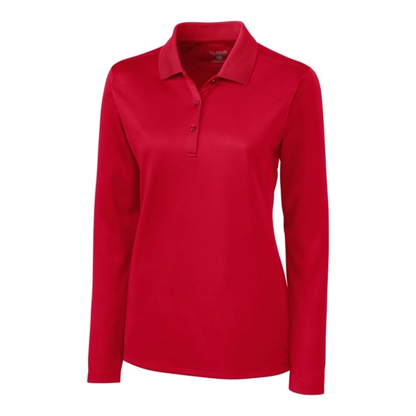 Clique Ice Pique Womens Long Sleeve Tech Polo - Clique Ice Pique Womens Long Sleeve Tech Polo - Image 5 of 19