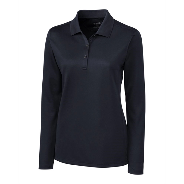 Clique Ice Pique Womens Long Sleeve Tech Polo - Clique Ice Pique Womens Long Sleeve Tech Polo - Image 6 of 19