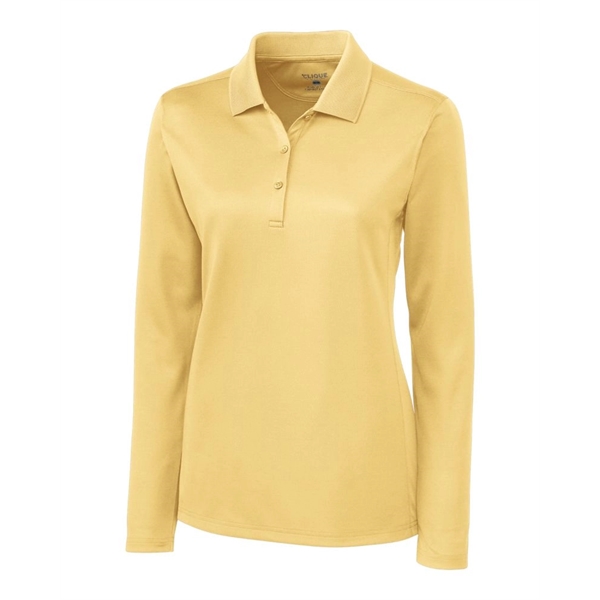 Clique Ice Pique Womens Long Sleeve Tech Polo - Clique Ice Pique Womens Long Sleeve Tech Polo - Image 9 of 19