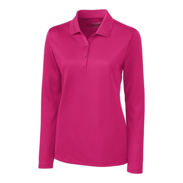 Clique Ice Pique Womens Long Sleeve Tech Polo - Clique Ice Pique Womens Long Sleeve Tech Polo - Image 11 of 19