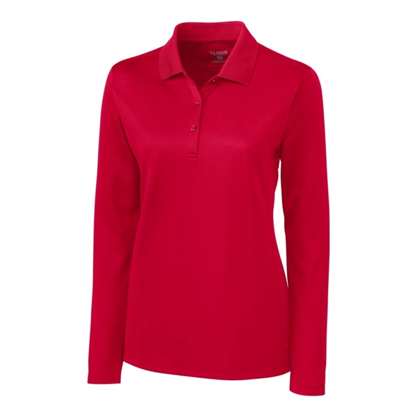 Clique Ice Pique Womens Long Sleeve Tech Polo - Clique Ice Pique Womens Long Sleeve Tech Polo - Image 14 of 19