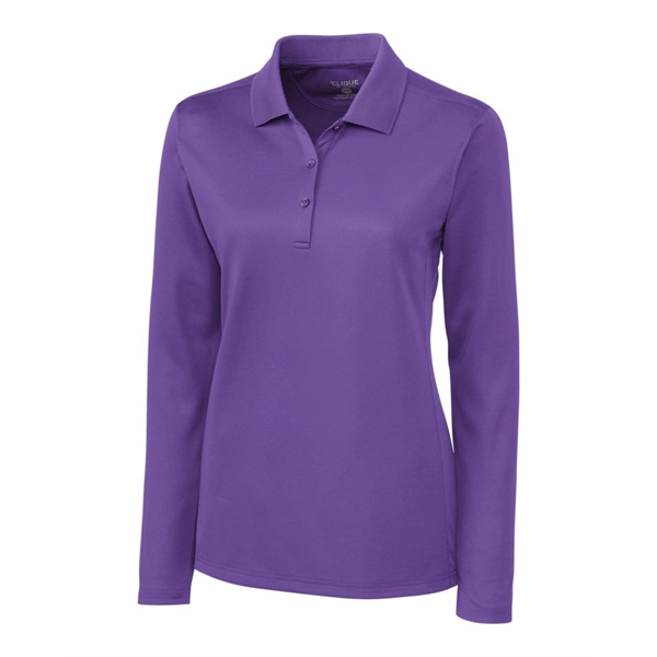 Clique Ice Pique Womens Long Sleeve Tech Polo - Clique Ice Pique Womens Long Sleeve Tech Polo - Image 16 of 19