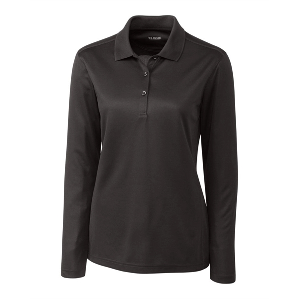Clique Ice Pique Womens Long Sleeve Tech Polo - Clique Ice Pique Womens Long Sleeve Tech Polo - Image 19 of 19