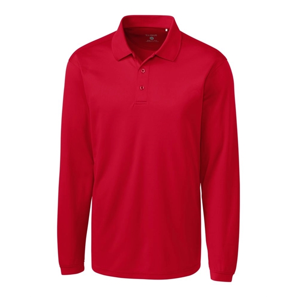 Clique Ice Pique Mens Long Sleeve Tech Polo - Clique Ice Pique Mens Long Sleeve Tech Polo - Image 2 of 18