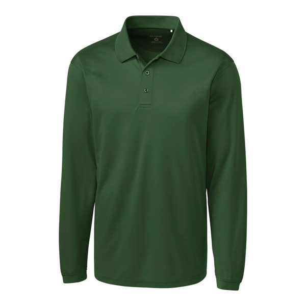 Clique Ice Pique Mens Long Sleeve Tech Polo - Clique Ice Pique Mens Long Sleeve Tech Polo - Image 4 of 18