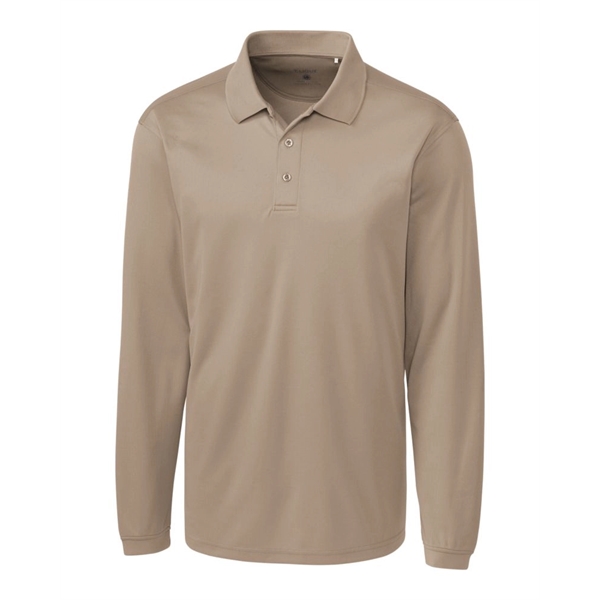 Clique Ice Pique Mens Long Sleeve Tech Polo - Clique Ice Pique Mens Long Sleeve Tech Polo - Image 8 of 18