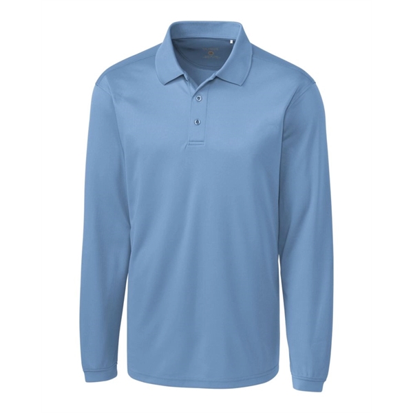 Clique Ice Pique Mens Long Sleeve Tech Polo - Clique Ice Pique Mens Long Sleeve Tech Polo - Image 11 of 18