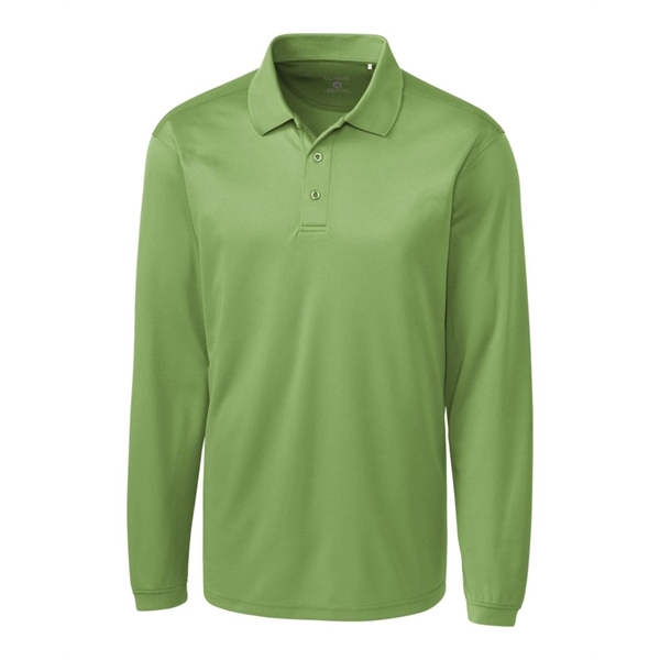 Clique Ice Pique Mens Long Sleeve Tech Polo - Clique Ice Pique Mens Long Sleeve Tech Polo - Image 12 of 18