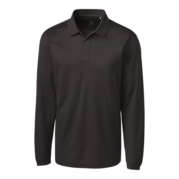 Clique Ice Pique Mens Long Sleeve Tech Polo - Clique Ice Pique Mens Long Sleeve Tech Polo - Image 14 of 18