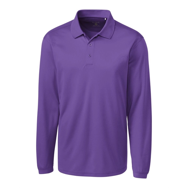 Clique Ice Pique Mens Long Sleeve Tech Polo - Clique Ice Pique Mens Long Sleeve Tech Polo - Image 16 of 18