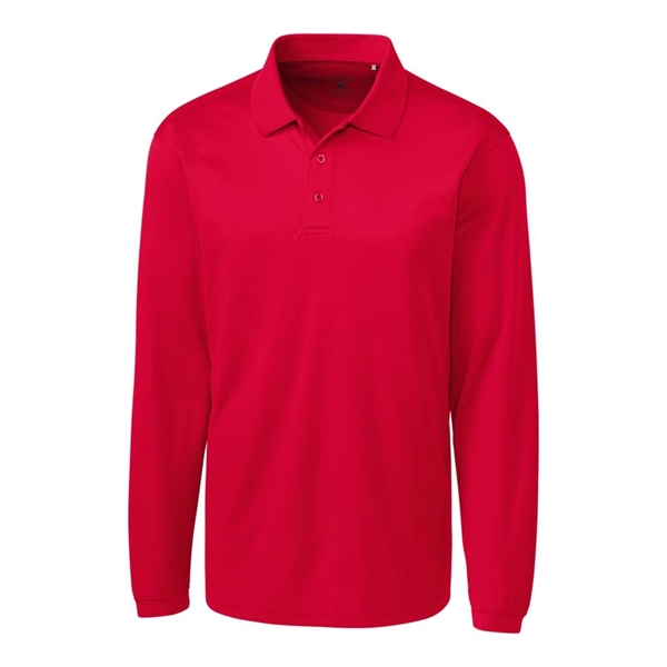 Clique Ice Pique Mens Long Sleeve Tech Polo - Clique Ice Pique Mens Long Sleeve Tech Polo - Image 17 of 18