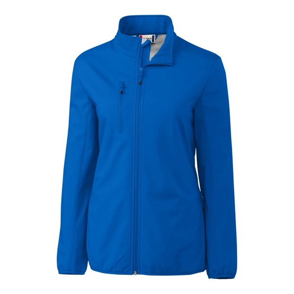 Clique Trail Eco Stretch Softshell Full Zip Womens Jacket - Clique Trail Eco Stretch Softshell Full Zip Womens Jacket - Image 6 of 30