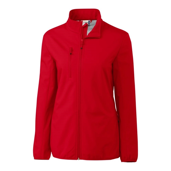 Clique Trail Eco Stretch Softshell Full Zip Womens Jacket - Clique Trail Eco Stretch Softshell Full Zip Womens Jacket - Image 7 of 30