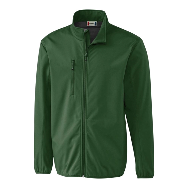 Clique Trail Eco Stretch Softshell Full Zip Mens Jacket - Clique Trail Eco Stretch Softshell Full Zip Mens Jacket - Image 2 of 8