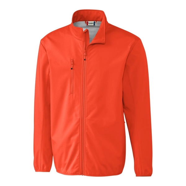 Clique Trail Eco Stretch Softshell Full Zip Mens Jacket - Clique Trail Eco Stretch Softshell Full Zip Mens Jacket - Image 3 of 8