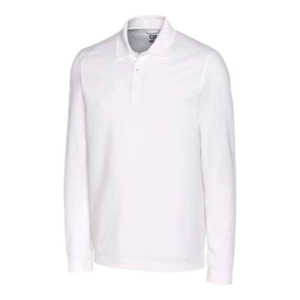Cutter & Buck Advantage Eco Tri-Blend Pique Mens Long Sle... - Cutter & Buck Advantage Eco Tri-Blend Pique Mens Long Sle... - Image 7 of 9