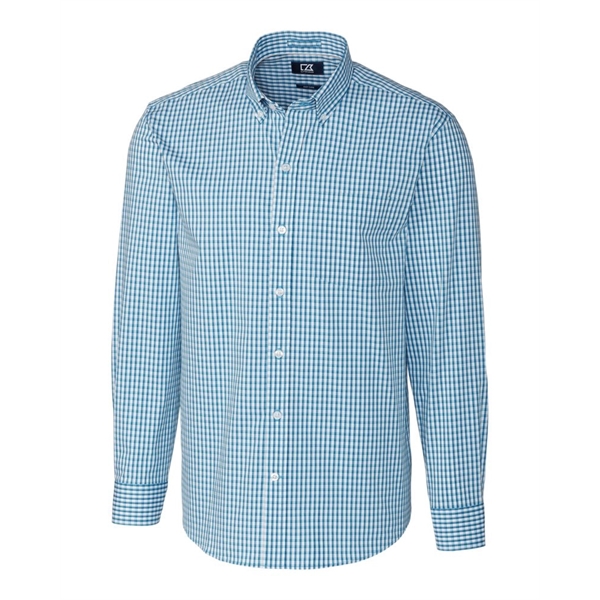 Cutter & Buck Easy Care Stretch Gingham Mens Long Sleeve ... - Cutter & Buck Easy Care Stretch Gingham Mens Long Sleeve ... - Image 0 of 7