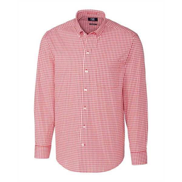 Cutter & Buck Easy Care Stretch Gingham Mens Long Sleeve ... - Cutter & Buck Easy Care Stretch Gingham Mens Long Sleeve ... - Image 3 of 7