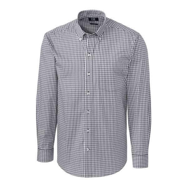 Cutter & Buck Easy Care Stretch Gingham Mens Long Sleeve ... - Cutter & Buck Easy Care Stretch Gingham Mens Long Sleeve ... - Image 6 of 7