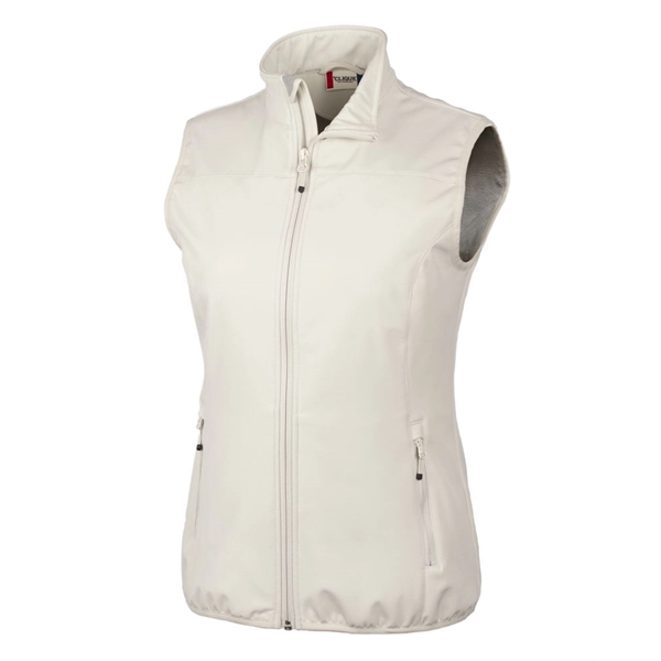 Clique Trail Eco Stretch Softshell Women's Full Zip Vest - Clique Trail Eco Stretch Softshell Women's Full Zip Vest - Image 3 of 5